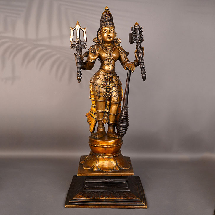 Bronze Krishna & Vishnuji