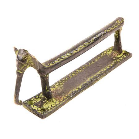 Green Brass Elephant Door Handles Pulls