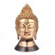 Bronze Buddha Mask Wall Hanging