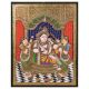 Darbar Krishna Tanjore Painting With Frame