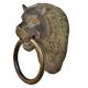 Brass Handcrafted Lion Head Door Knocker