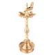Brass Tall  Mayur South Indian Oil Lamp