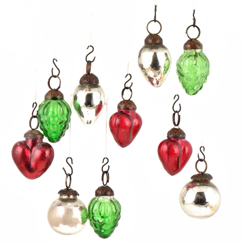 mini christmas ornaments