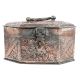 Copper 8 Sided Paan Daan Jewelry Storage Box