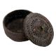 Round Brass Jali Design Jewelry Box