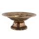 Brass Engraved Border Fruit Serving Bowl
