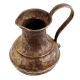 Handmade Brown Patina Finish Brass Islamic Jug And Long Handle