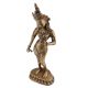 Copper Malaysian Stylish Female Dancing Statue