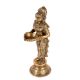 Deep Lakshmi Statue in Brass Holding Diya