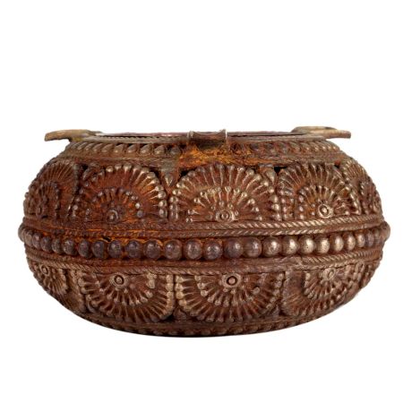 Tribal Brass Ashtray DhokraÂ  Art