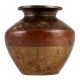 Brass And Copper Ganga Jamuna Water Pot
