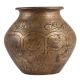 Floral Design Brass Water Pot