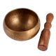 Brass Singing Bowl With Wooden Mallet For Yoga And Meditation