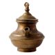 Old Brass Oil Storage Pot With Lid