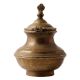 Old Brass Oil Storage Pot With Lid