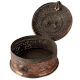 Traditional Copper Jewelry Box in Islamic Art