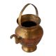 Traditional Indian Brass Copper Holy Water Pot