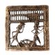 Brass Jali Frame Dhokra Art Of Tribal Couple