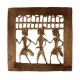 Brass Dhokra Tribal Brass Wall Art Of Farmers