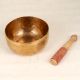 Premium Tibetan Art Singing Bowl with Wooden Mallet