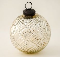 Silver Cut Christmas Hanging