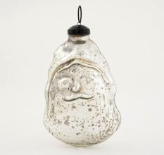 Set Of 2 Piece Santa Claus Antique Christmas Hanging