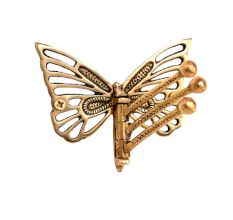 Brass Butterfly Swivel Tri Arm Hook