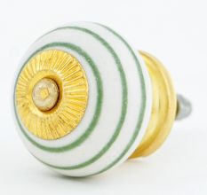 White Green Knob